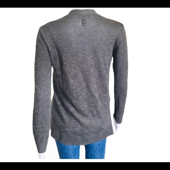 GAP Sweater/Cardigan With Open Front & Long Sleeves Olive Green Size XS - Picture 3 of 12